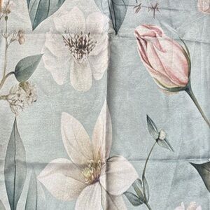 Floral Shower Curtain in Soft Colors
